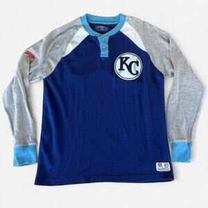 Blue and grey Kansas City Royals long sleeve